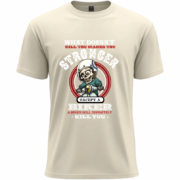 Stronger Biker Skull  Tee - Image 7