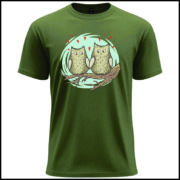 Cute Owl Love  T-Shirt - Image 8