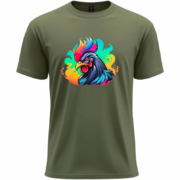 Neon Rooster  Tee - Image 9