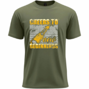 Cheers New Beginnings  Tee - Image 9