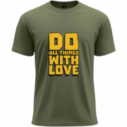 Do It With Love Typography Tee - Image 9