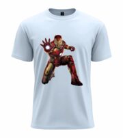 Armored Hero Action Graphic Tee - Image 2