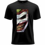 Evil Clown Smile Graphic T-Shirt
