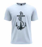 Vintage Anchor Nautical T-Shirt - Image 2