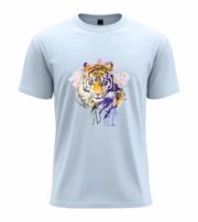 Artistic Tiger Splash  T-Shirt - Image 2