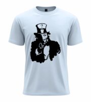 Mysterious Mask Figure  T-Shirt - Image 2