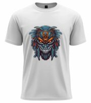 Alien Tech Demon Mask Tee - Image 2