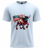 Patriotic Bull Power Tee 🇺🇸 - Image 2