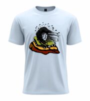 Wind Spirit Artistic Portrait Tee - Image 2