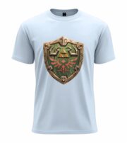 Fantasy Shield Crest Graphic Tee - Image 2