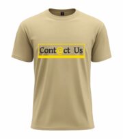 Contact Us Typography Graphic Tee - Image 13