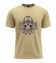 Floral Skull Art  T-Shirt - Image 10