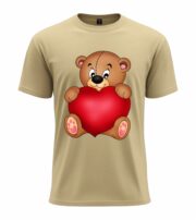 Cute Teddy Heart  T-Shirt