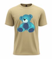 Blue Teddy Pattern  T-Shirt - Image 5