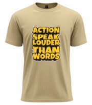 Action Speaks Louder Tee - Image 10