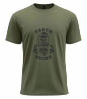 Earth Sucks Astronaut Tee