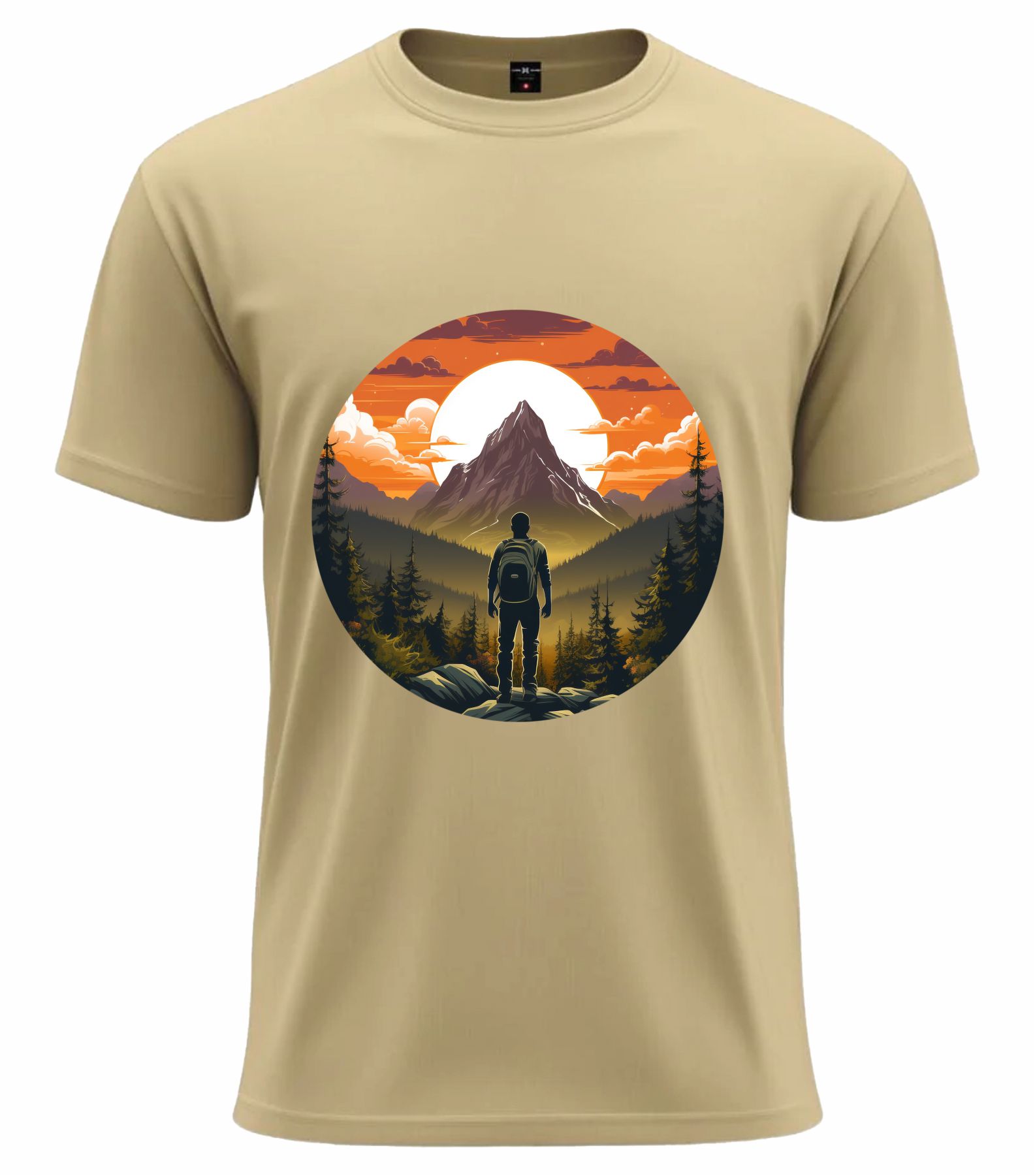 01 (10) Adventure Awaits Mountain Tee - Image 1