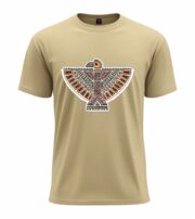 Geometric Eagle Ethnic Pattern Tee - Image 11