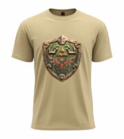 Fantasy Shield Crest Graphic Tee - Image 10