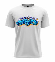 Awesome Typography T-Shirt - Image 11