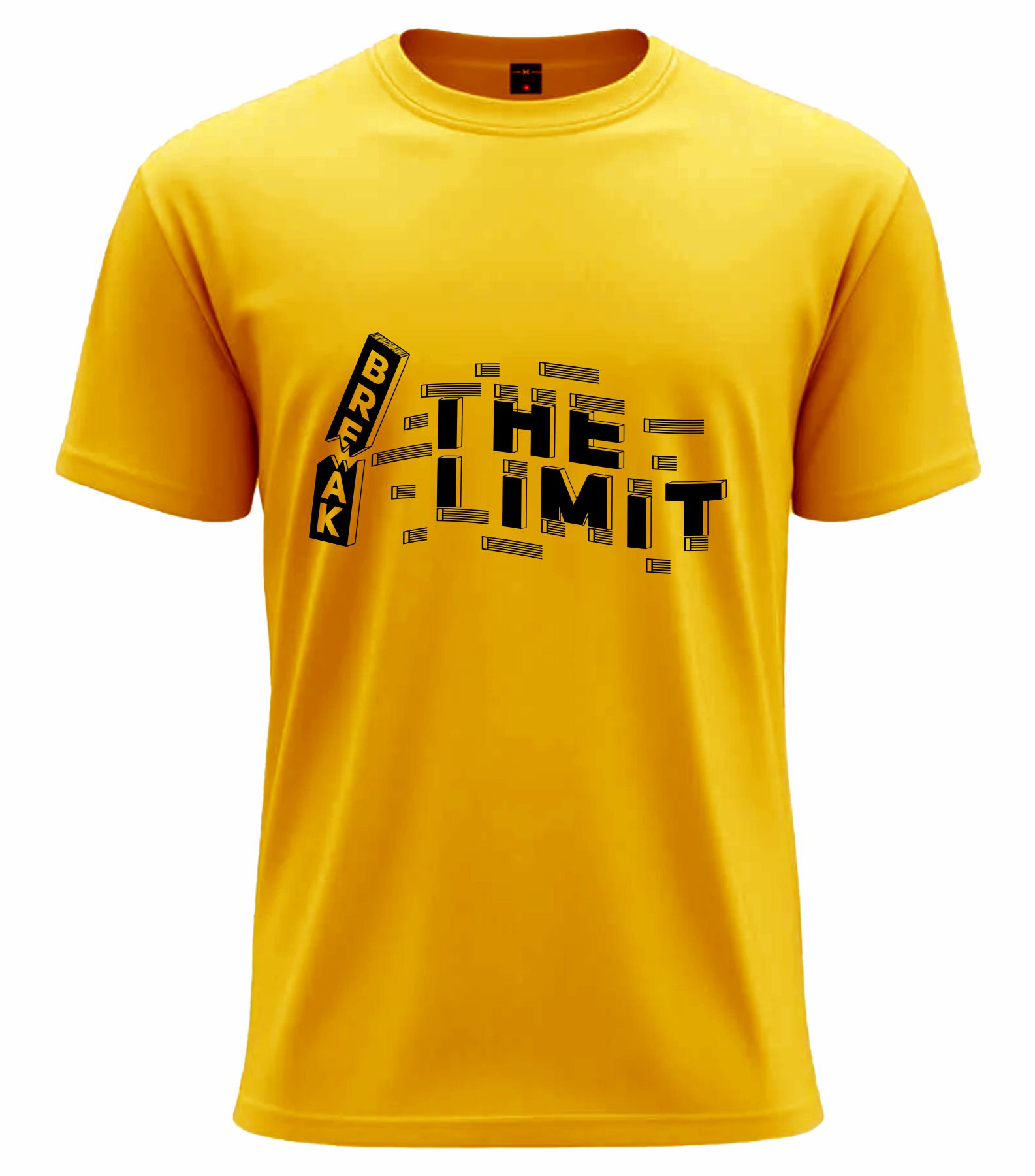 01 (11) Break The Limit (Minimal Glitch) Tee - Image 1
