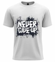 Never Give Up Graffiti Tee - Image 11