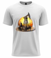 Oil Rig Sunset Tee - Image 12
