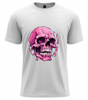 Neon Drip Skull Tee