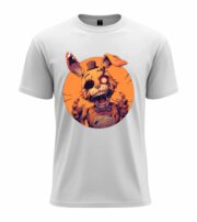 Creepy Animatronic Bunny Horror Tee - Image 5