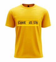 Contact Us Typography Graphic Tee