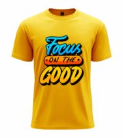 Focus on the Good Motivational Graphic T-Shirt - Image 12