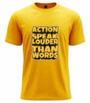 Action Speaks Louder Tee - Image 12