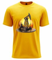 Oil Rig Sunset Tee - Image 13