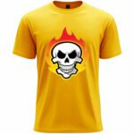 Flaming Skull Rage Tee
