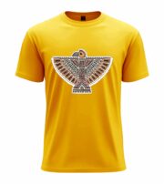 Geometric Eagle Ethnic Pattern Tee - Image 12