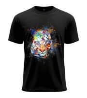 Color Splash Tiger  Tee - Image 12