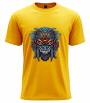 Alien Tech Demon Mask Tee - Image 12