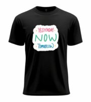 Yesterday Now Tomorrow Typography Tee - Image 13