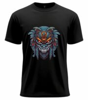 Alien Tech Demon Mask Tee - Image 13