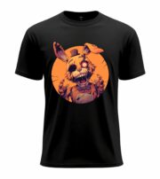 Creepy Animatronic Bunny Horror Tee - Image 3