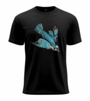 Vintage Blue Bird Graphic Tee - Image 13