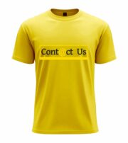 Contact Us Typography Graphic Tee - Image 9
