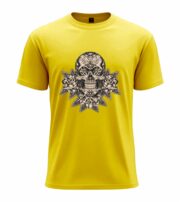 Floral Skull Art  T-Shirt - Image 3