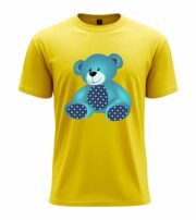 Blue Teddy Pattern  T-Shirt - Image 9