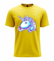 Neon Unicorn Glow  T-Shirt - Image 3