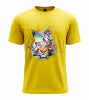 Color Splash Tiger  Tee - Image 3
