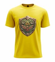 Fantasy Shield Crest Graphic Tee - Image 3