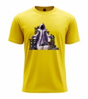 Mystic Hooded Guardian Graphic Tee - Image 3