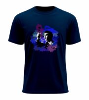 Artistic Portrait Splash Graphic Tee - Image 4