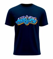 Awesome Typography T-Shirt - Image 3
